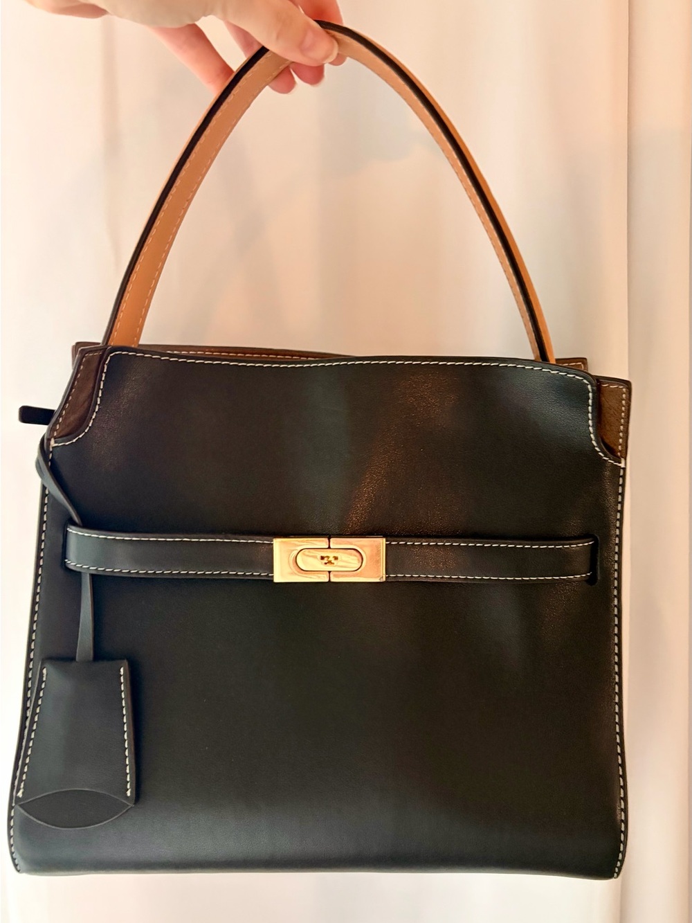 Tory Burch Lee Radziwill Small Double Shoulder Bag - Picture 3 of 15